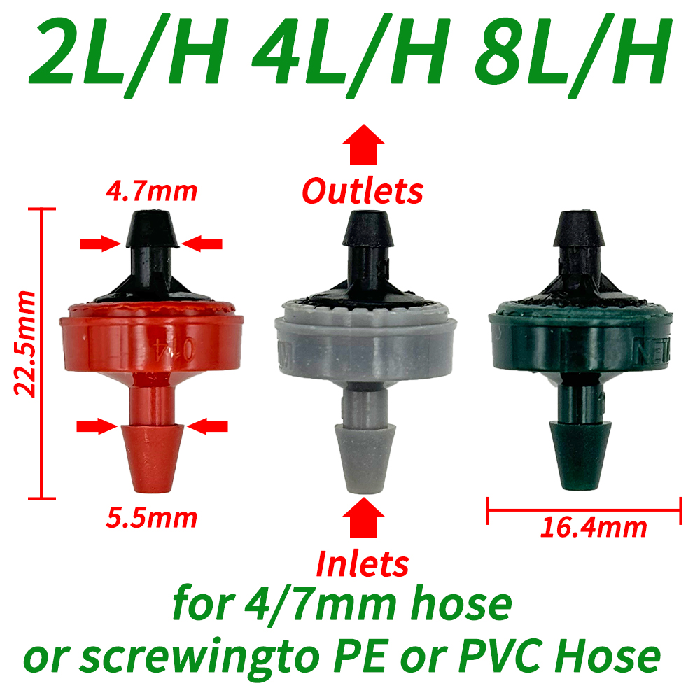 20-50pcs Greenhouse 8L/H Adjus - Urban Farming System 评论和价格