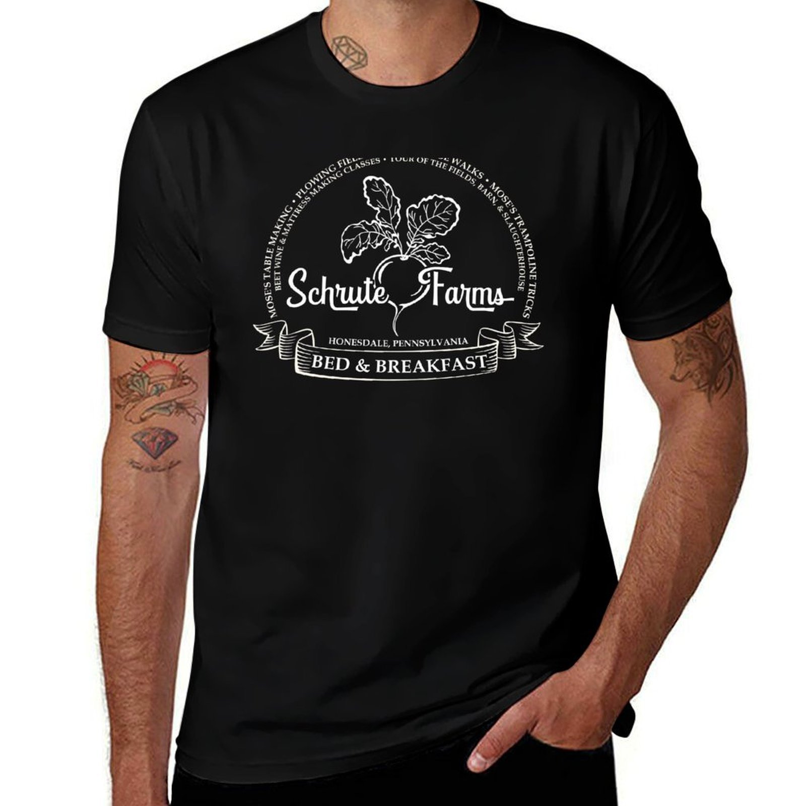 Shrute Farms B&B T-Shirt Urban - Urban Farming In China 评论和价格
