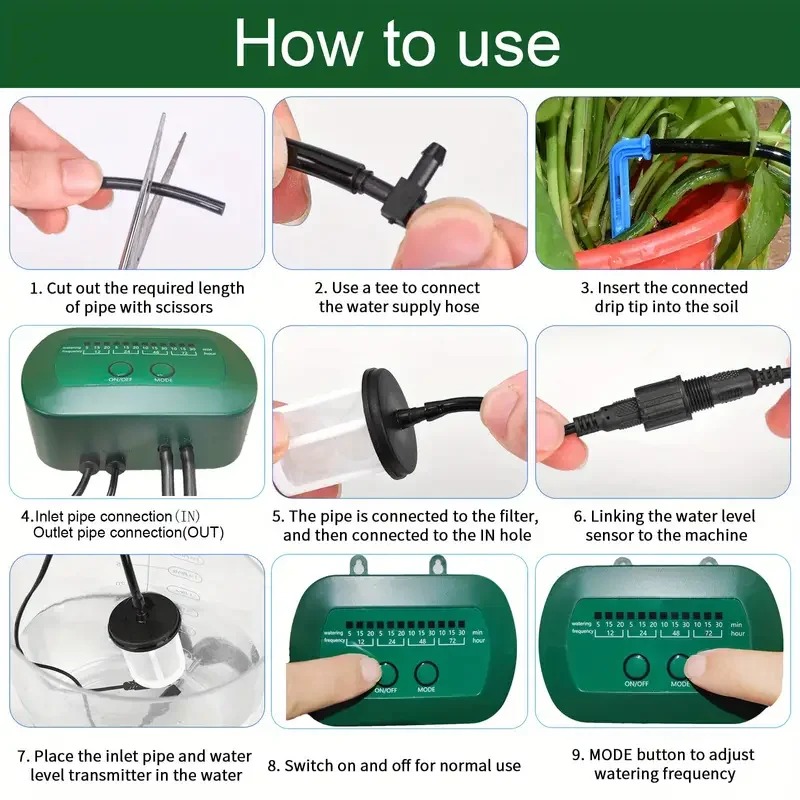 Solar Intelligent Irrigation K - Urban Farming System 评论和价格