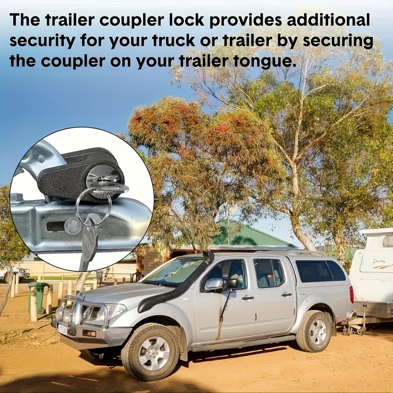 Trailer Hitch Lock, it feature - Urban Farming Usa 评论和价格
